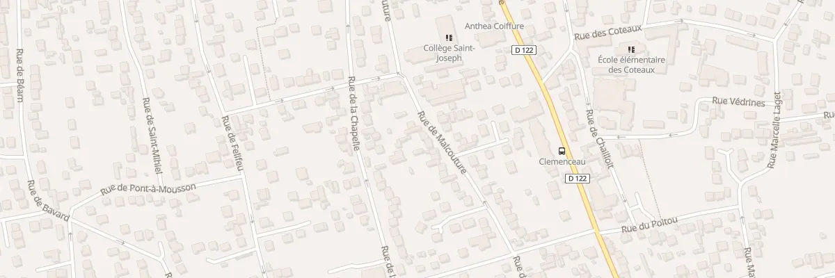 Plan du 107 Rue de Malcouture à Argenteuil