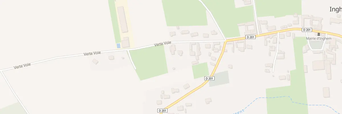 Plan du 140 Vc Verte Voie à Bellinghem