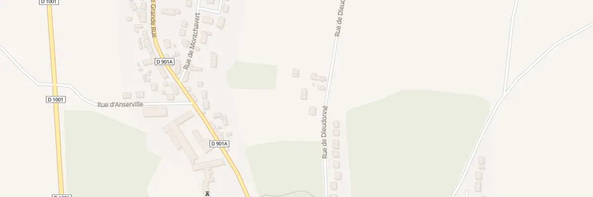 Plan du 13A Rue de Dieudonné à Puiseux-le-Hauberger