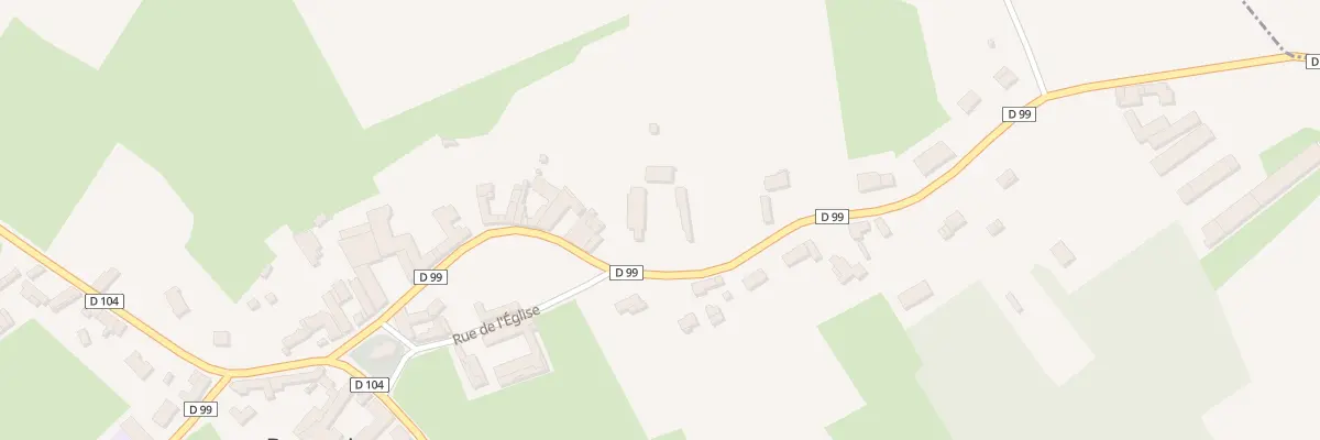 Plan du 11 Rue de Saint Pol à Beauvois