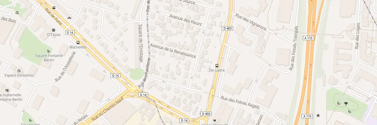 Plan du 7 Rue Alfred Delacoux à Sannois