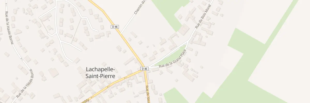 Plan du 57 Rue de la Grand Place à Lachapelle-Saint-Pierre