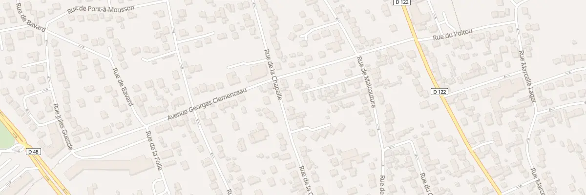Plan du 64 Rue de la Chapelle à Argenteuil