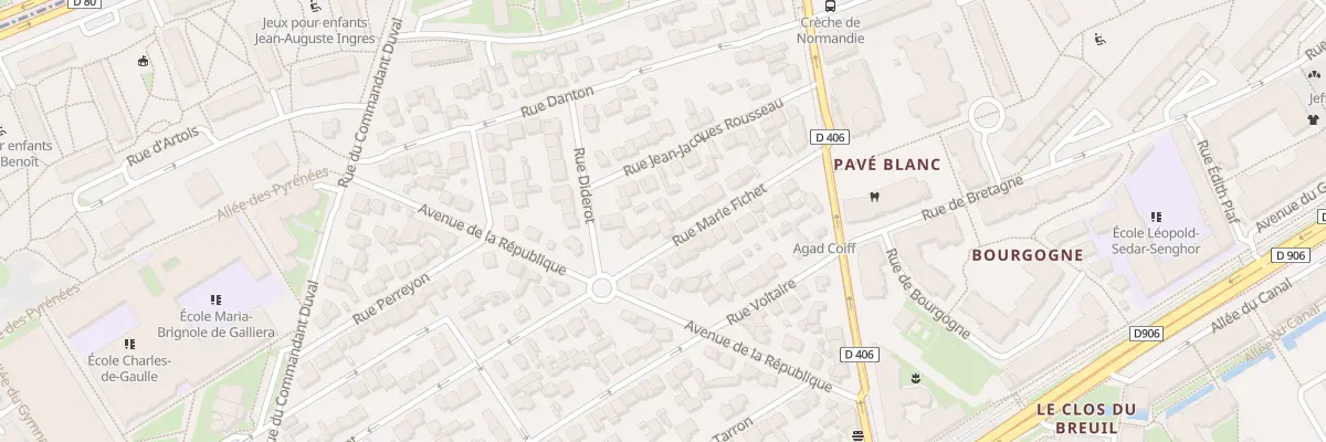 Plan du 22 Rue Marie Fichet à Clamart