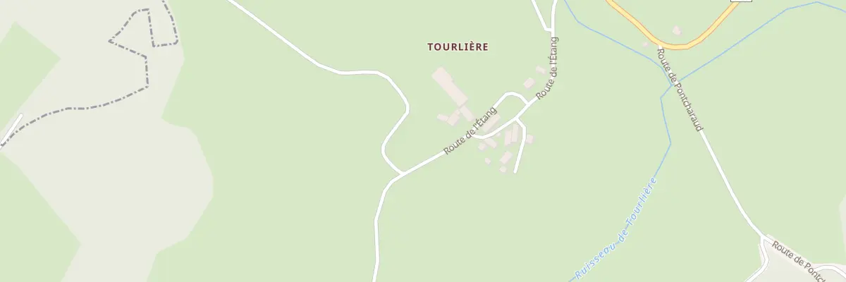 Plan du 274 Rte de l’Étang à Saint-Frion
