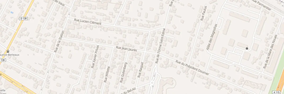 Plan du 51 Rue Jean Jaures à Franconville