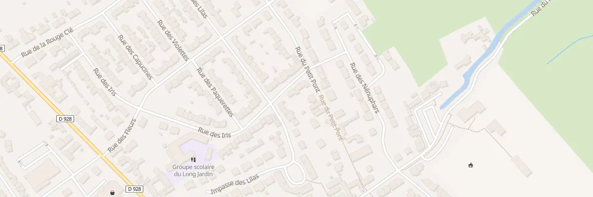 Plan du 58 Rue des Iris à Saint-Martin-lez-Tatinghem