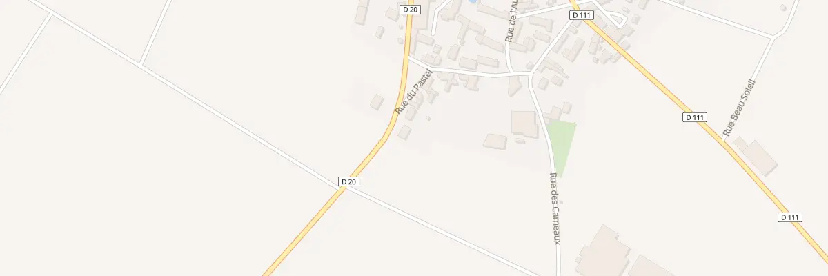 Plan du 7 Rue du Pastel à Audeville