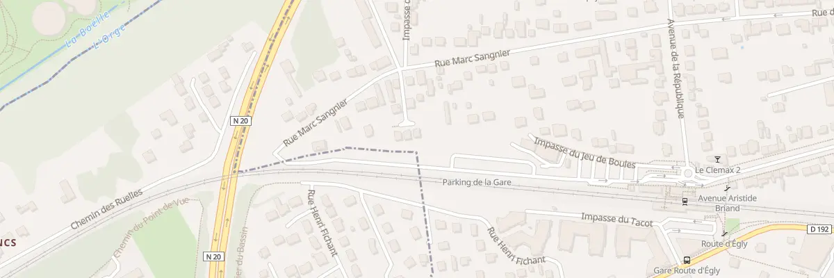 Plan du 35A Rue Marc Sangnier à Arpajon