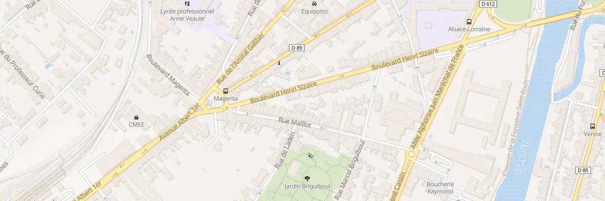 Plan du 42 Rue de Maillot à Castres