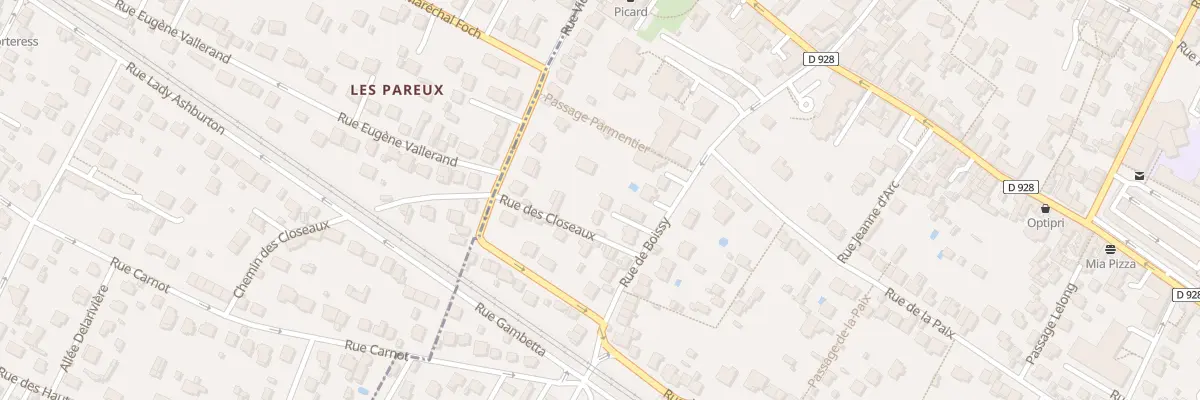 Plan du 30B Rue de Boissy à Saint-Leu-la-Forêt