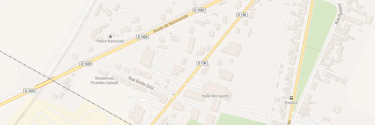 Plan du 12 Rue Victor Hugo à Salouël