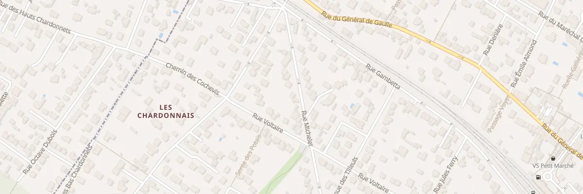 Plan du 95 Rue Michelet à Saint-Leu-la-Forêt