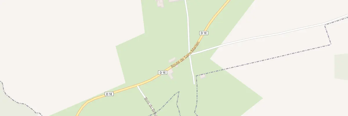 Plan du 1 Le Bois du Breux à Préveranges