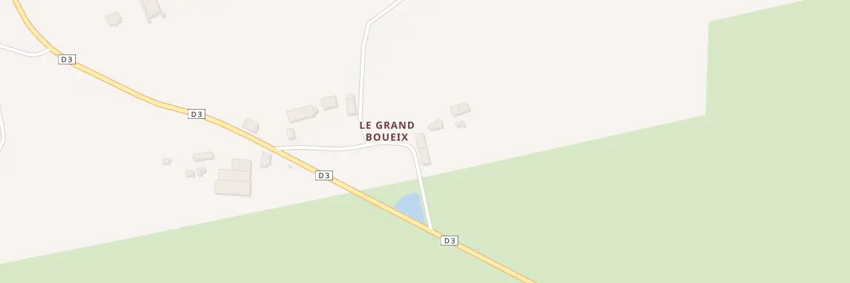 Plan du 1 Le Grand Boueix à Préveranges
