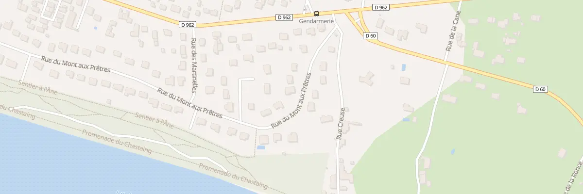 Plan du 81 Rue du Mont aux Prêtres à Châteauneuf-sur-Loire