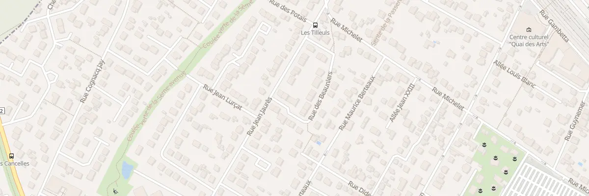 Plan du 22 Rue des Beauniers à Saint-Leu-la-Forêt
