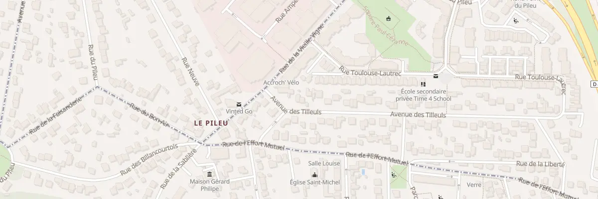 Plan du 48 Av des Tilleuls à Massy