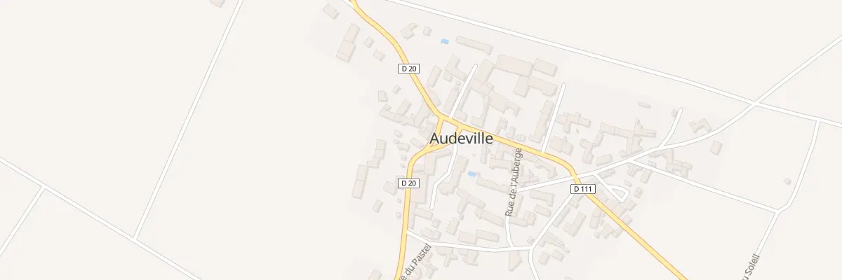 Plan du 4 Rue des Tuileaux à Audeville