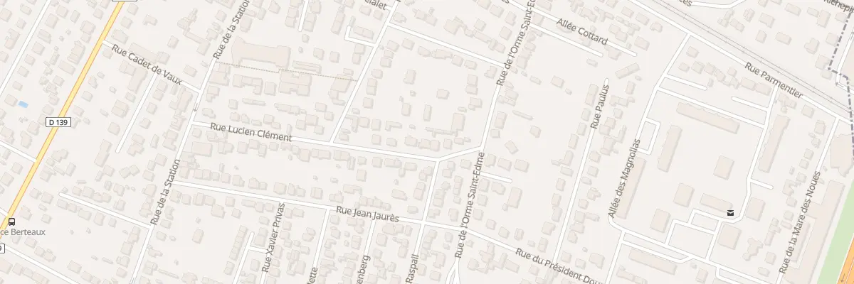 Plan du 29 Rue Lucien Clément à Franconville