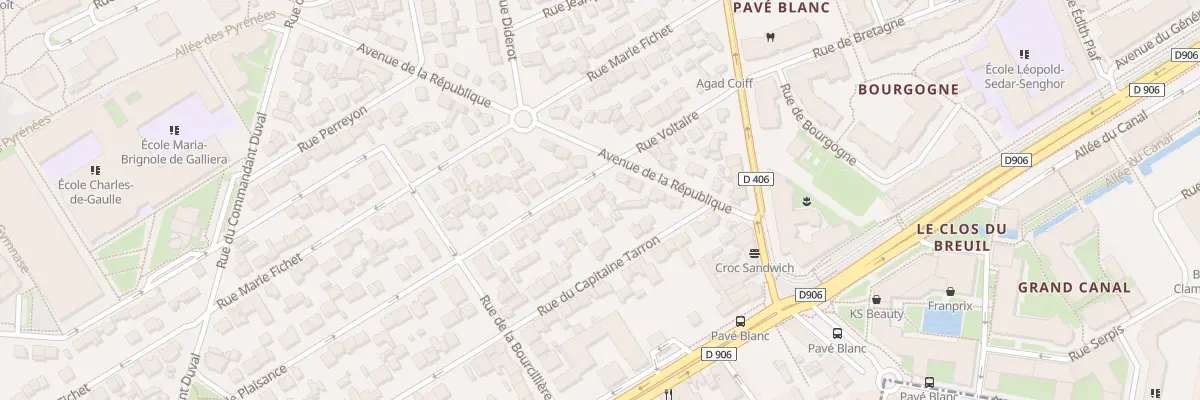 Plan du 17 Rue Voltaire à Clamart