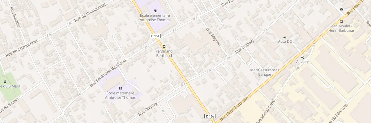 Plan du 62 Rue Duguay à Argenteuil