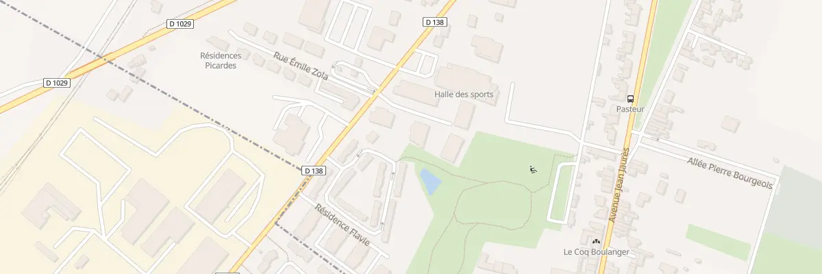 Plan du 21 Rue Victor Hugo à Salouël