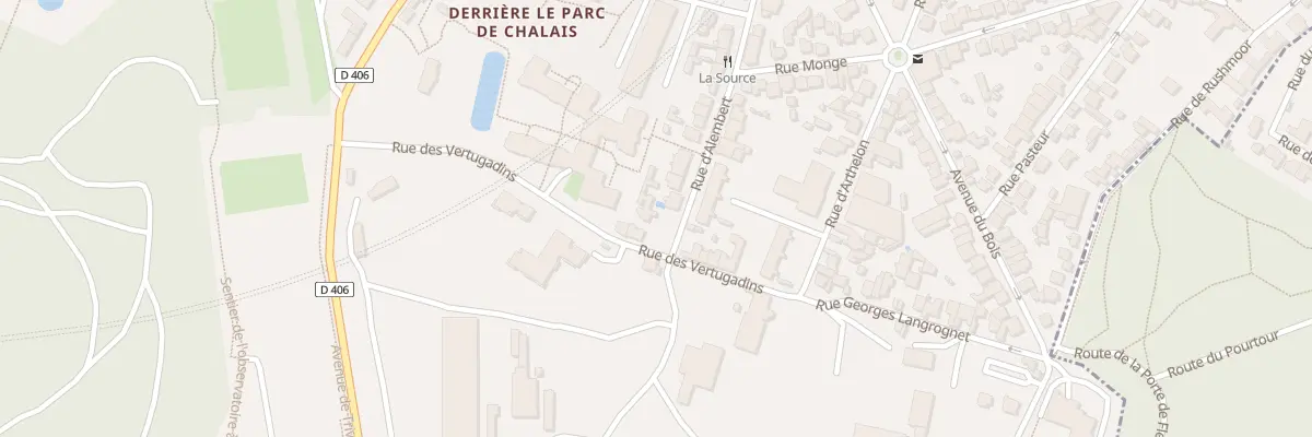 Plan du 46 Rue d’Alembert à Meudon