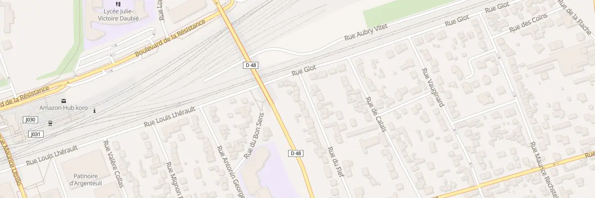 Plan du 53B Rue du Fief à Argenteuil