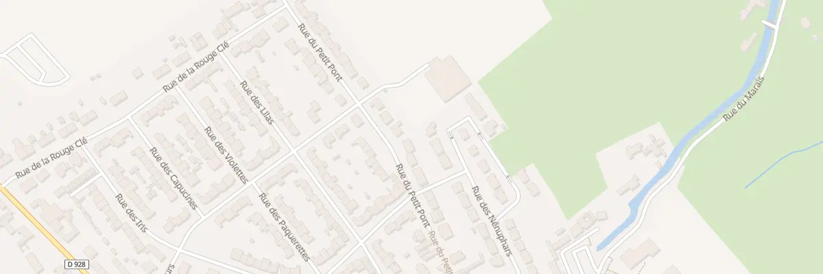 Plan du 34 Rue du Pt Pont à Saint-Martin-lez-Tatinghem