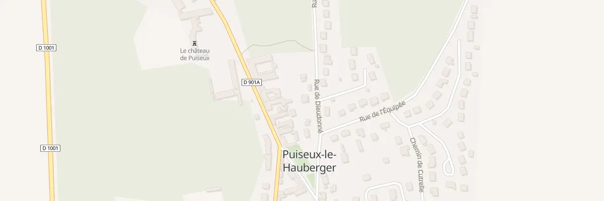 Plan du 3B Rue de Dieudonné à Puiseux-le-Hauberger