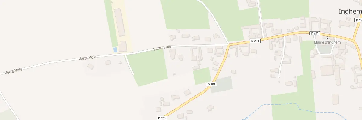 Plan du 116 Vc Verte Voie à Bellinghem