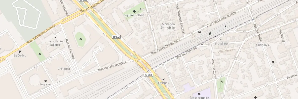 Plan du 68 Rue Pierre Brossolette à Colombes