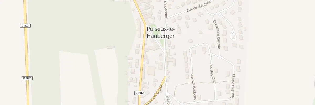 Plan du 7 Rue de l’Equipée à Puiseux-le-Hauberger