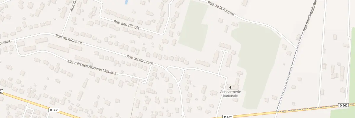Plan du 69 Rue du Morvant à Châteauneuf-sur-Loire