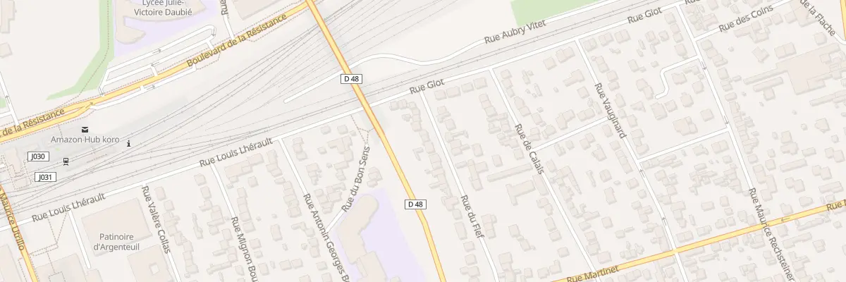 Plan du 51 Rue du Fief à Argenteuil