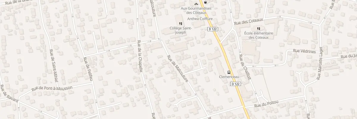 Plan du 96 Rue de Malcouture à Argenteuil