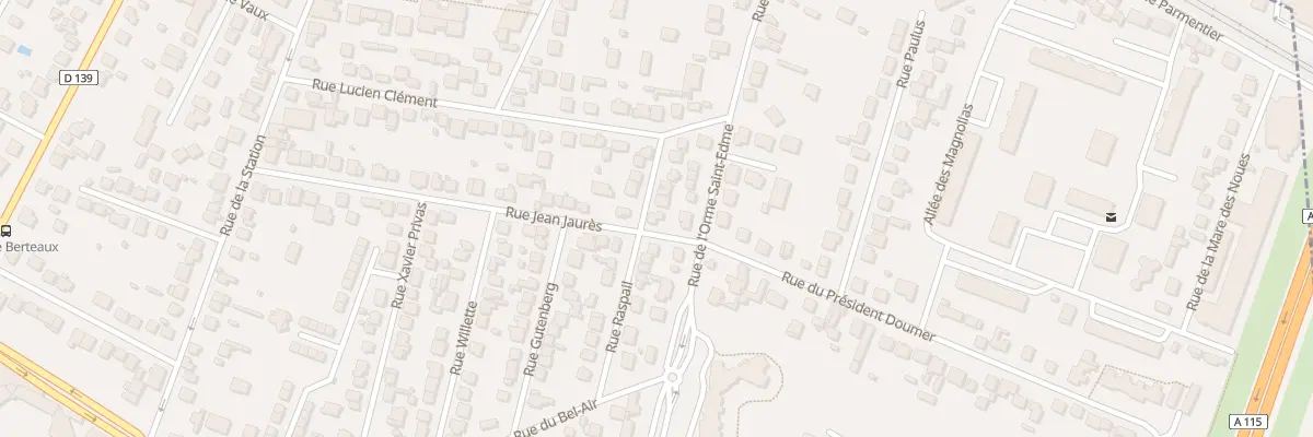 Plan du 53 Rue Jean Jaures à Franconville