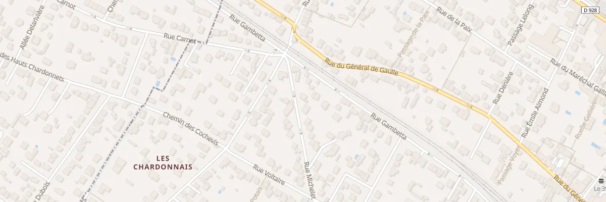 Plan du 96 Rue Michelet à Saint-Leu-la-Forêt
