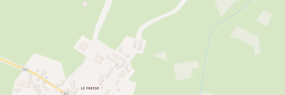 Plan du 8 Fresse à Peyrat-la-Nonière