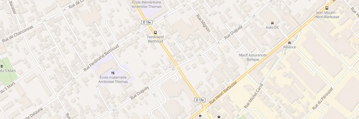 Plan du 66 Rue Duguay à Argenteuil