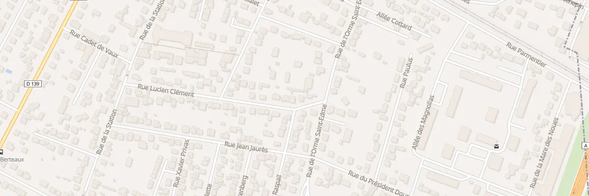 Plan du 31 Rue Lucien Clément à Franconville