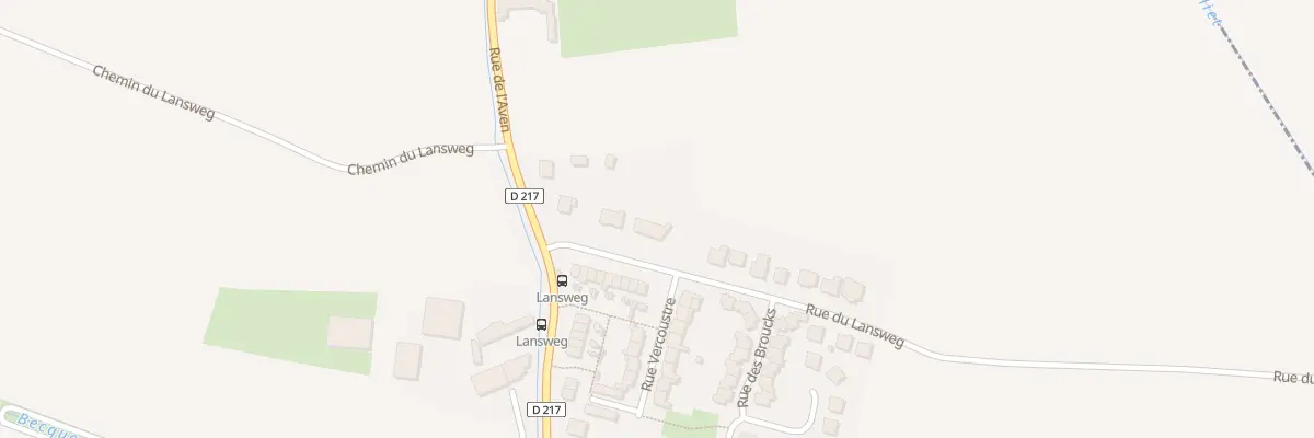 Plan du 65 Rue du Lansweg à Craywick