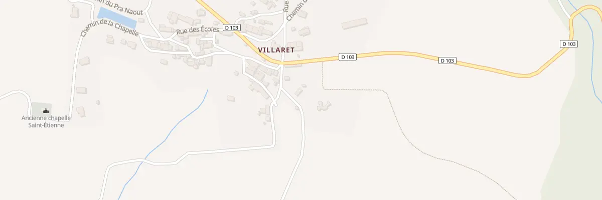 Plan du 3 Che des Vignes à Brousses-et-Villaret