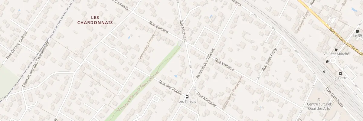 Plan du 81 Rue Michelet à Saint-Leu-la-Forêt