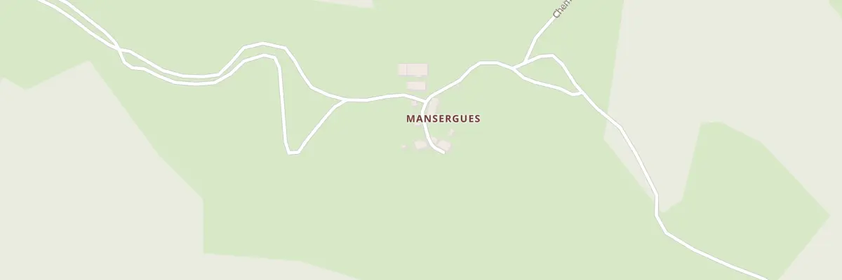 Plan du 5025 Mansergues à Saint-Santin-Cantalès