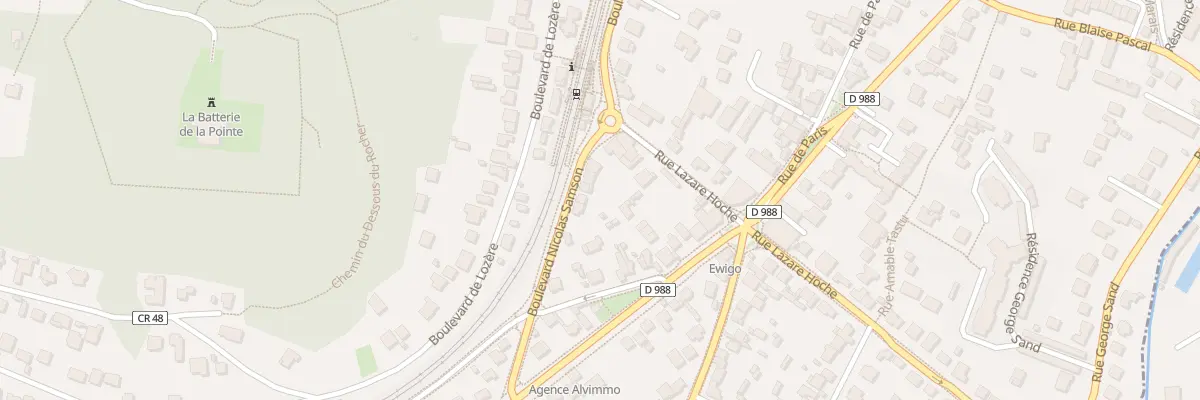 Plan du 41 Bd Nicolas Samson à Palaiseau