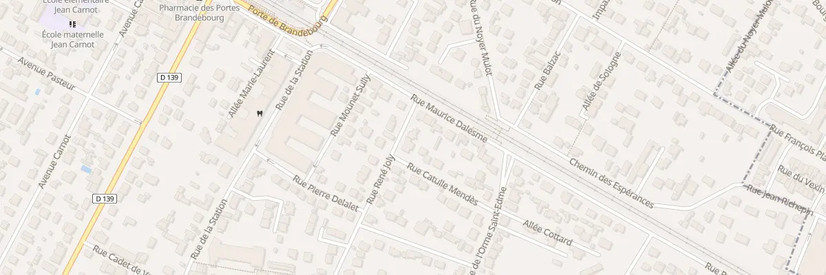 Plan du 38 Rue René Joly à Franconville