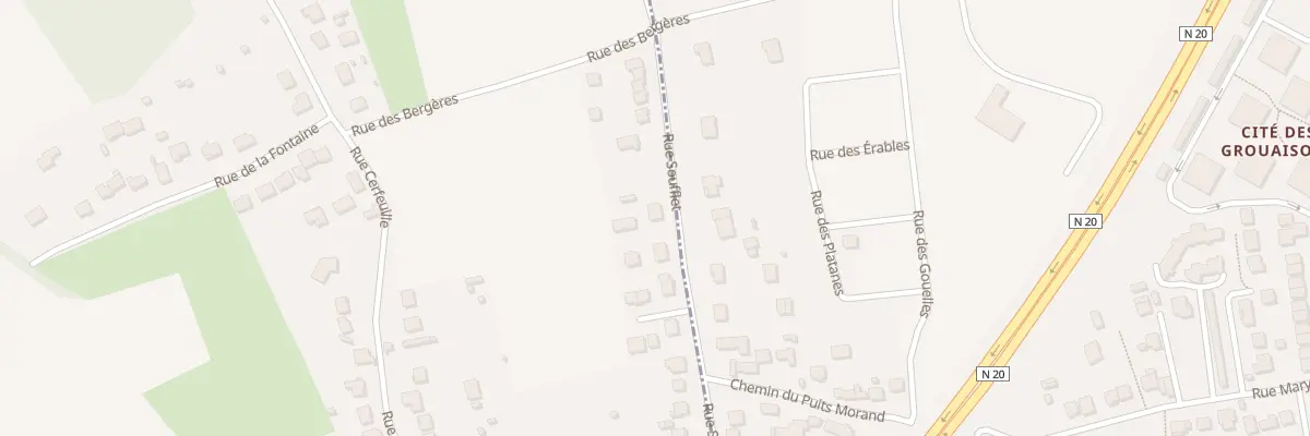Plan du 19B Rue Soufflet à Ollainville