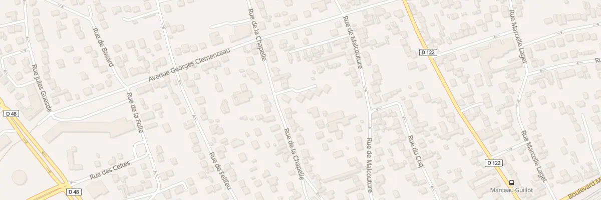 Plan du 52 Rue de la Chapelle à Argenteuil